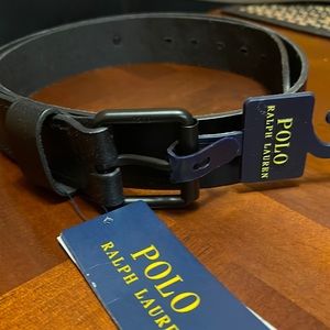 Polo Ralph Lauren Men’s Leather Belt size 38 Black